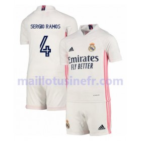 Maillot de Foot Real Madrid Sergio Ramos 4 Domicile 2020-21 - Enfant